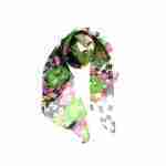 Flower Print on Black & White Sash (3 in 1)