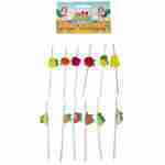 Fruit Straws 6 Assorted 12pc