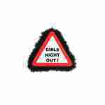 Furry Flashing Girls Night Out Broach