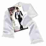 Gangster Scarf satin white