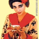 Geisha Wig with Flower