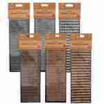 Gems 6 Assorted - Adhesive Crystals