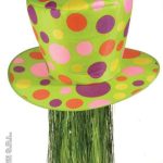Giant Neon Dotted Topper Hat