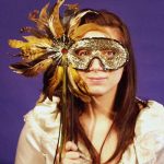 Gilt/Tinsel Eyemask