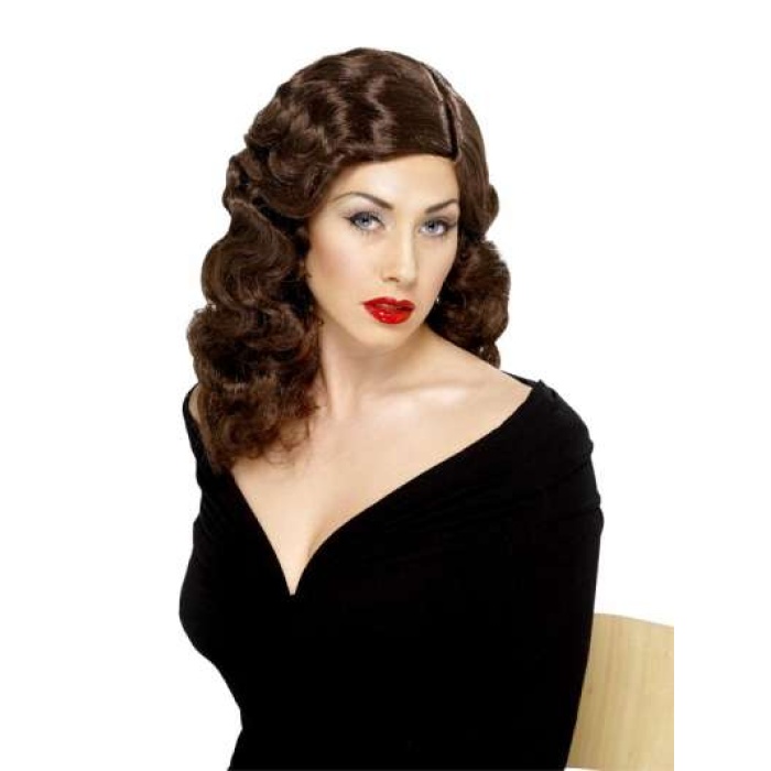 Glamour Wig 40s Brown 29901 29902 img