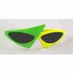 Glasses - 2 tone Neon Yellow/Green