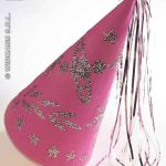 Glitter Fairy Hats - Pink