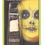 Glow in the Dark Orange Cream Makeup