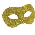 Gold Gino Glitter Eye Mask