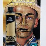 Gold Metallic Cream Makeup