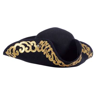 Gold Tricorn Hat
