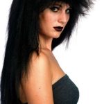 Gothic Spikey Wig black