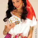 Gypsy Wig with Headscarf