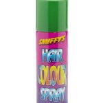 Hair colour spray-green