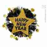 Happy New Year Brooch- Gold