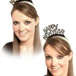 Happy New Year Glitter Tiara