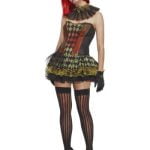 Harlequin Creepy Zombie Clown
