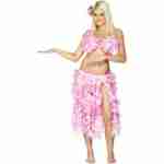 Hawaiian Bra Pink flowered