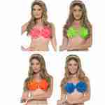 Hawaiian Flowered Bras