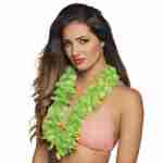 Hawaiian Lei neon green