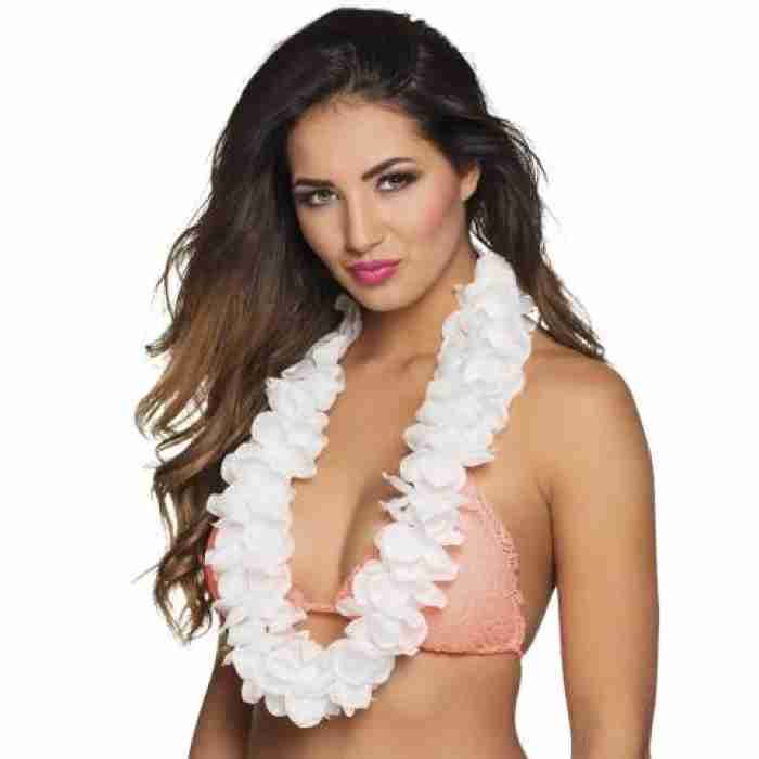 Hawaiian Lei white 52256