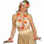 Hawaiian Set Lei, head & wristbands