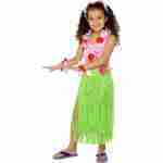 Hawaiian Skirt - Green-w/velcro