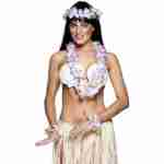 Hawaiian set Red leis