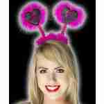 Hen Party Foil Bopper on a Luxury Black Heart