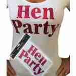 Hen Party Iron On Logo