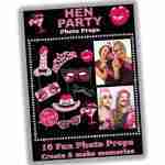 Hen Party Photo Props