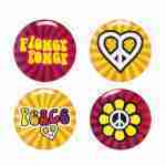 Hippie Buttons (3cm