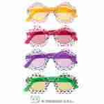 Hippie Flower Glasses