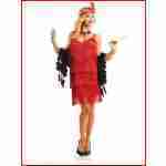 Hollywood Flapper- Red