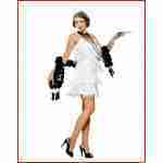 Hollywood Flapper- White