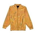 Holographic Bomber Jacket Gold