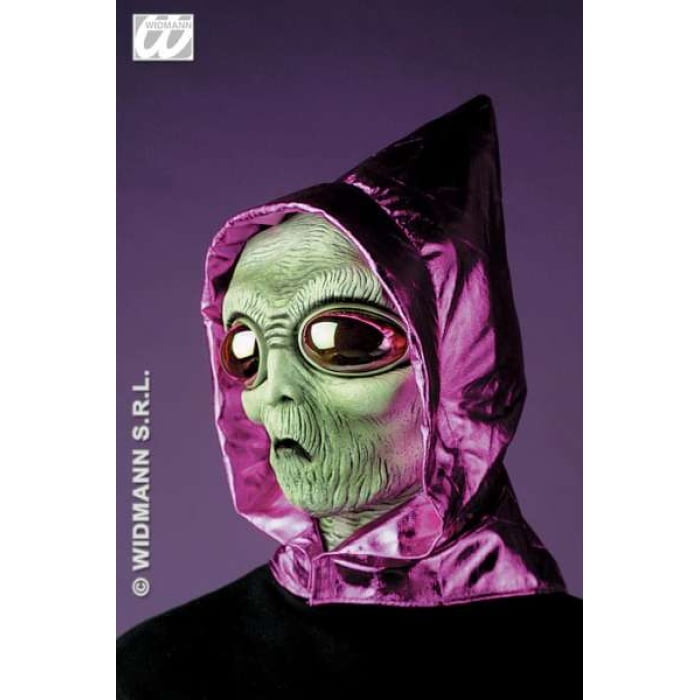 Hooded Alien Masks with Bubble Eyes Purple 6795AA