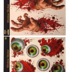 Horror Body Part Window Stickers