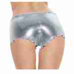 Hot Pants - Silver Lam�
