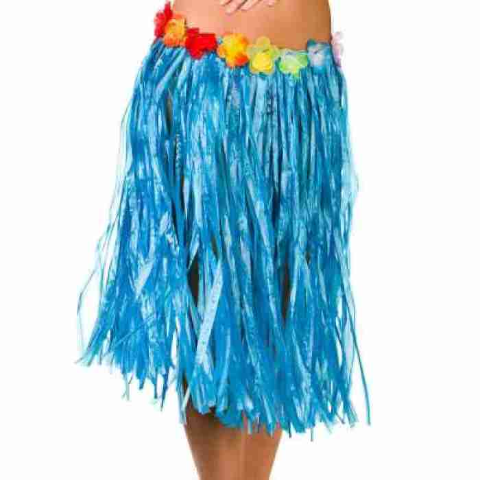 Hula Skirt Blue HAW 9438