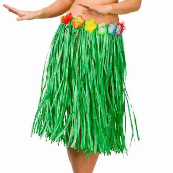 Hula Skirt Green HAW 9439