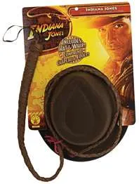 Indiana Jones Hat and Whip Set 5272 img