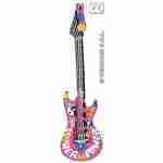 Inflatable Guitar - Flower Power