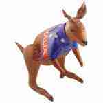 Inflatable Kangaroo with Aussie Flag