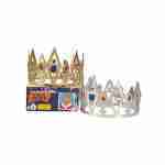Kings Crown- Silver Metallic Plated