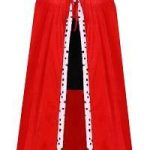 King's and Queen's Cape - Red