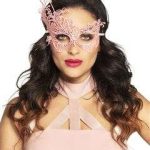 Lace Eye Mask - PinK soft lace