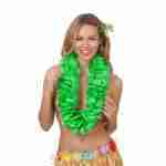 Large Petal Lei/ Green