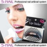 Lip Tattoo- Black Squares