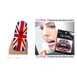 Lip Tattoo & Nail Foils- Union Jack